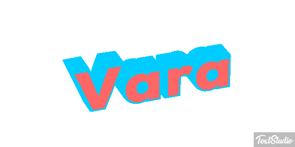 Vara Текстовый эффект
