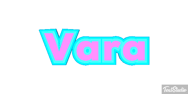 Vara Текстовый эффект