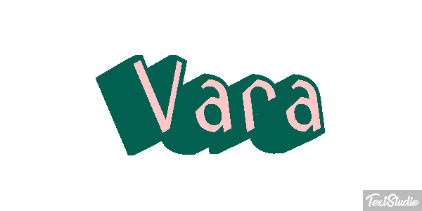 Vara Текстовый эффект