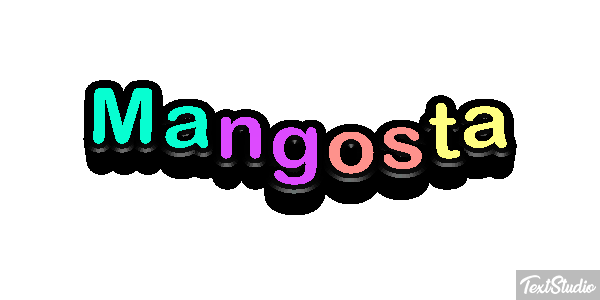 Mangosta Effet de texte