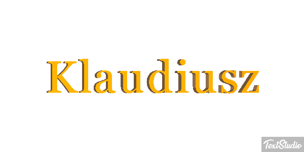 Klaudiusz テキスト効果