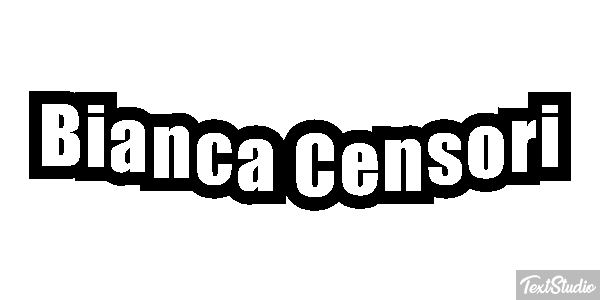 Bianca Censori Texteffekt