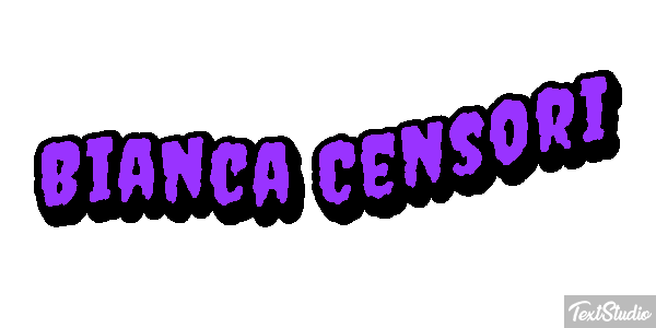 Bianca Censori Texteffekt