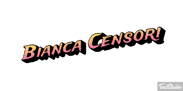 Bianca Censori Texteffekt