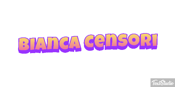 Bianca Censori Texteffekt