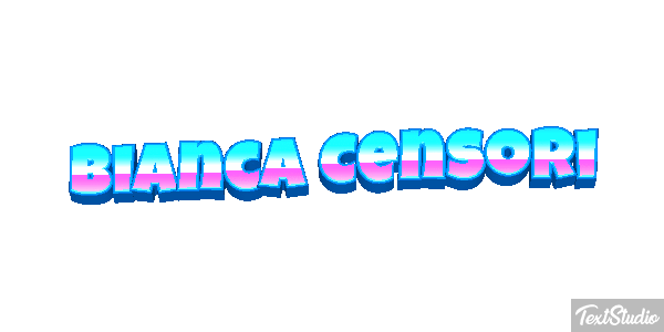 Bianca Censori Texteffekt