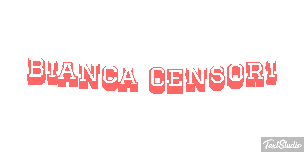 Bianca Censori Texteffekt