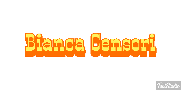 Bianca Censori Texteffekt