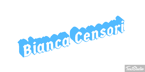 Bianca Censori Texteffekt
