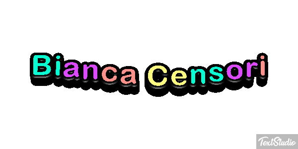 Bianca Censori Texteffekt