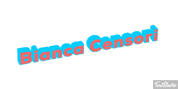 Bianca Censori Texteffekt