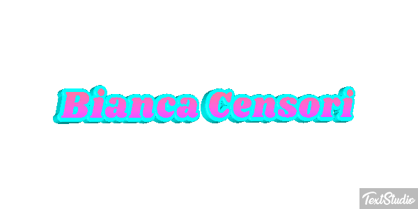 Bianca Censori Texteffekt