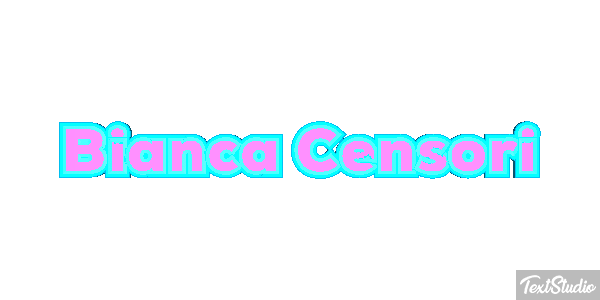 Bianca Censori Texteffekt