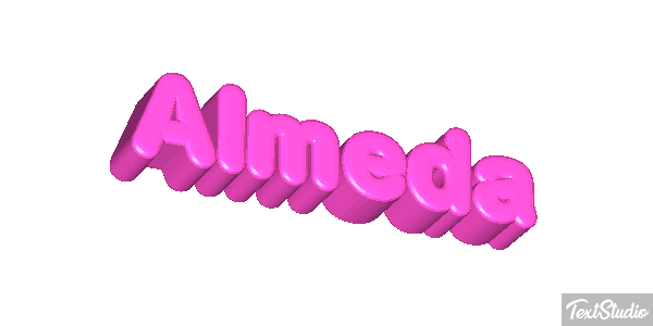Almeda Effetto testo