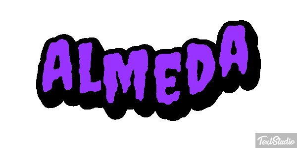 Almeda Effetto testo