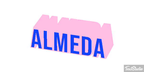 Almeda Effetto testo