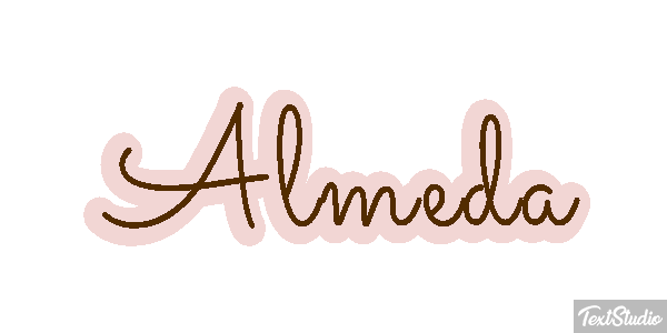 Almeda Effetto testo