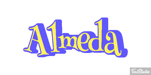 Almeda Effetto testo