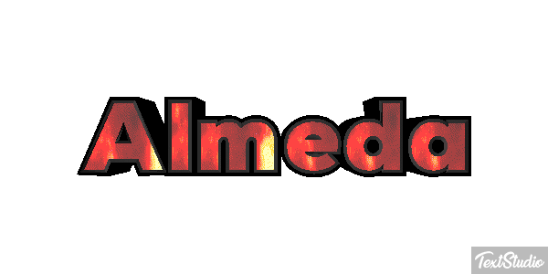 Almeda Effetto testo