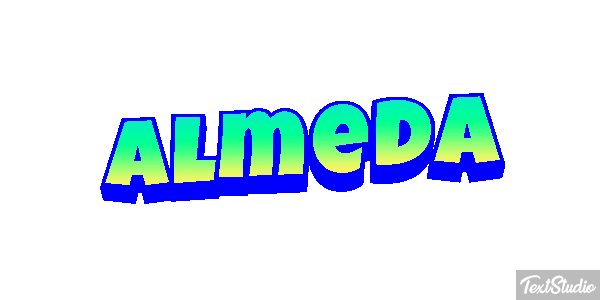 Almeda Effetto testo