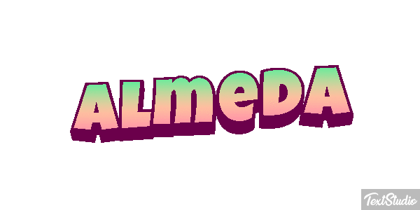 Almeda Effetto testo