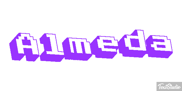 Almeda Effetto testo