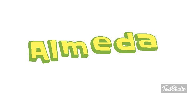 Almeda Effetto testo