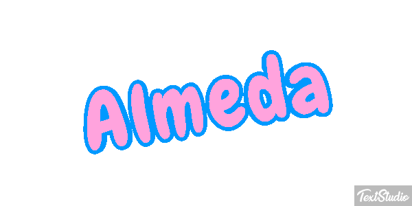 Almeda Effetto testo