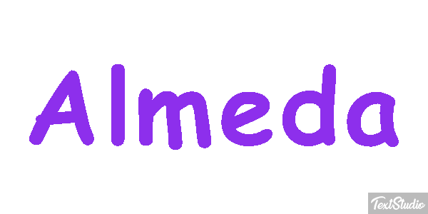 Almeda Effetto testo