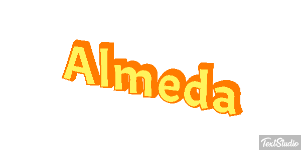 Almeda Effetto testo