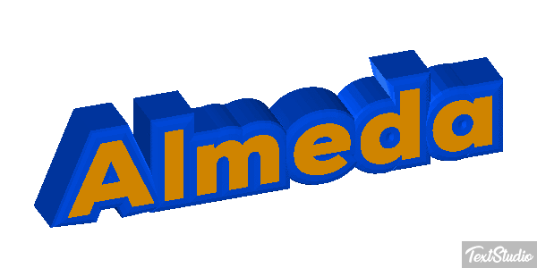 Almeda Effetto testo