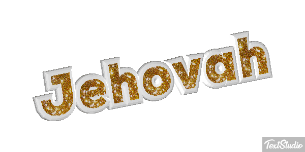 Jéhovah Text effect