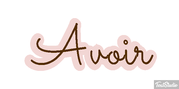 Avoir Efekt tekstowy