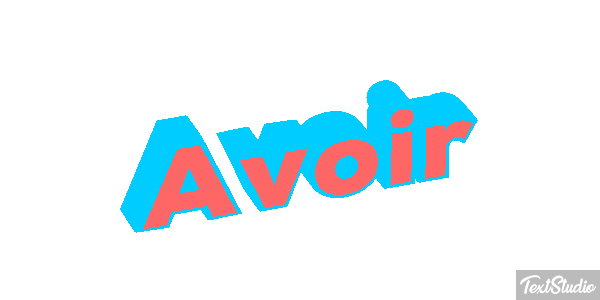 Avoir Efekt tekstowy