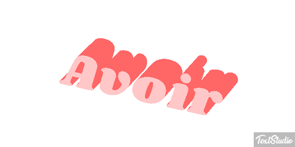 Avoir Efekt tekstowy