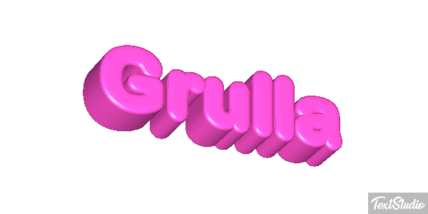 Grulla Efecto de texto