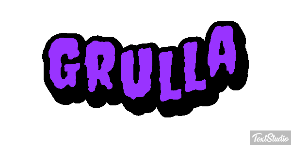 Grulla Efecto de texto