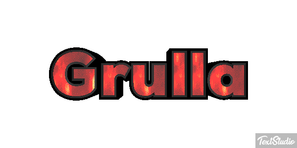 Grulla Efecto de texto
