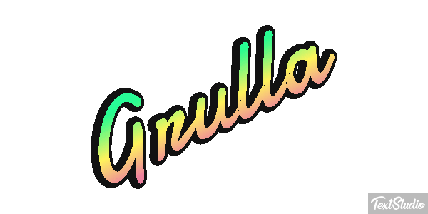 Grulla Efecto de texto