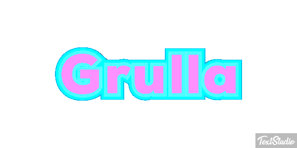 Grulla Efecto de texto