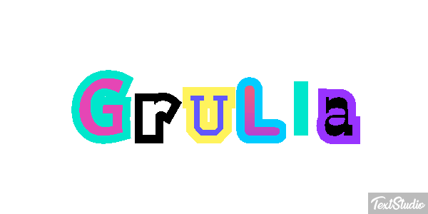 Grulla Efecto de texto