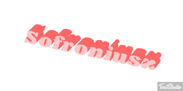 Sofroniusz Efekt tekstowy