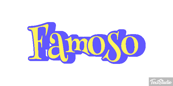 Famoso Efeito do texto