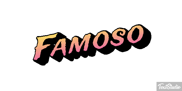 Famoso Efeito do texto