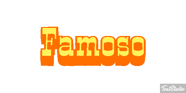 Famoso Efeito do texto