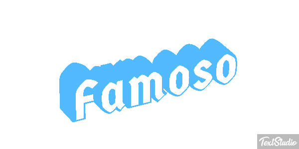 Famoso Efeito do texto