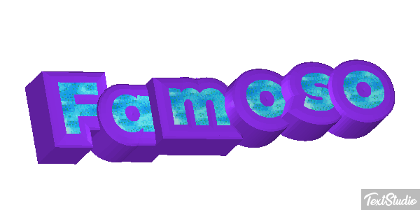 Famoso Efeito do texto