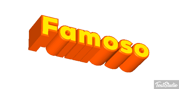 Famoso Efeito do texto