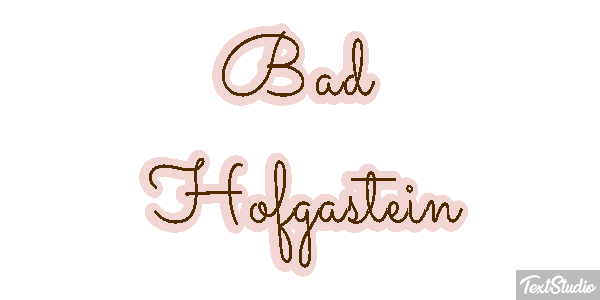 Bad Hofgastein Effetto testo