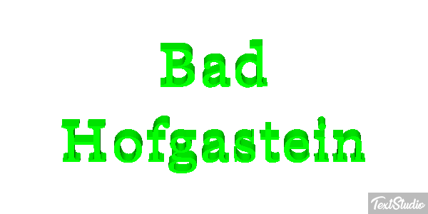 Bad Hofgastein Effetto testo
